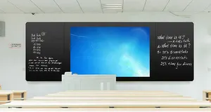 Pannello multi-touch da 75 pollici 4K per lavagna interattiva interattiva di classe a schermo piatto per laptop per classi intelligenti