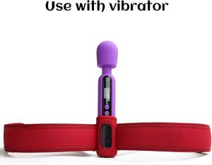 महिलाओं के हाथ-मुक्त खेल समायोज्य बंधन पैर पट्टियों को लोच के साथ लोचदार स्ट्रैप सुरक्षित सेक्स खिलौना - Product Image 4