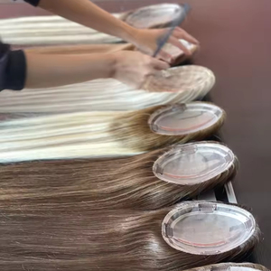 2024 Lace Front <b>Topper</b> Light Brown Color Straight 5.5 *6.5 Mono <b>Topper</b> Raw Wigs Real <b>Hair</b> <b>Topper</b> for <b>Hair</b> Loss White <b>Women</b> - Product Image 1