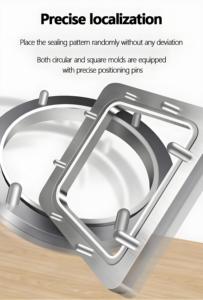 Chất lượng cao tay Báo Chí nhựa cốc nhỏ niêm phong máy nhôm lá gói sữa chua nước tương cốc Hướng dẫn sử dụng máy - Product Image 3