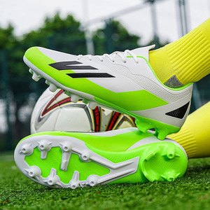 Nouveaux modèles <span class=keywords><strong>de</strong></span> <span class=keywords><strong>chaussures</strong></span> <span class=keywords><strong>de</strong></span> football <span class=keywords><strong>de</strong></span> haute qualité pour enfants et hommes, grandes tailles <span class=keywords><strong>36</strong></span>-45, crampons pour terrain en verre extérieur, prix usine abordable - Product Image 6