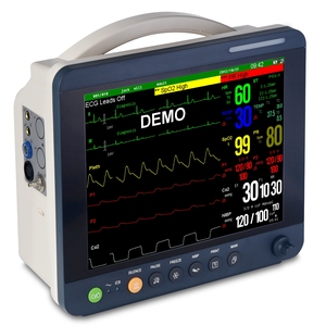 Monitor de paciente <span class=keywords><strong>barato</strong></span>, dispositivo de monitoreo <span class=keywords><strong>veterinario</strong></span>, uso hospitalario, certificado CE, Clase II, alimentado por energía eléctrica - Product Image 2