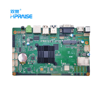 Carte mère de contrôle de tablette industrielle RK3566 LVDS SIM ARM Android 11 Linux Carte mère