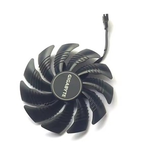 Nouveau ventilateur GPU 85MM 4PIN T129215SU PLD09210S12HH pour Gigabyte <span class=keywords><strong>RTX</strong></span> 2060, GTX 1660 1070 1060 <span class=keywords><strong>1050</strong></span> ventilateur de refroidissement de carte graphique - Product Image 4