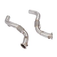 Sistema de Escape de Acero Inoxidable OEM, Tubo de Escape de Alto Rendimiento para BMW F85 X5M S63 4.4T, Mejora de Sonido y Potencia