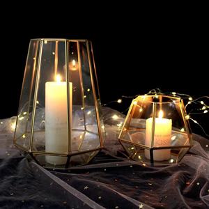 Verre de <span class=keywords><strong>Terrarium</strong></span> géométrique doré, vente en gros, irrégulier, pour la plantation de plantes succulentes - Product Image 2