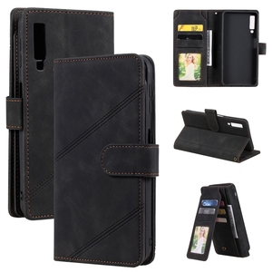 <span class=keywords><strong>เคส</strong></span>หนัง PU แบบพับได้พร้อมที่วางสำหรับซัมซุงกาแล็กซี่เอ 7 <span class=keywords><strong>2018</strong></span> - Product Image 1