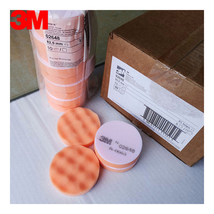 3M 02648 Finesse-It Oranje Schuim Witte Haak & <span class=keywords><strong>Loop</strong></span> Schuim Polijsten Auto Polijsten Pads - Product Image 2
