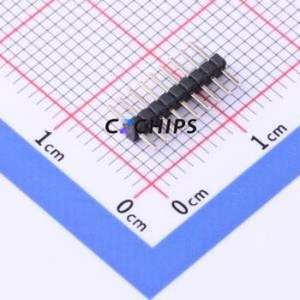 DZ127R-11-09-25 Pin Header Through hole Component (THT),P=1.27mm Connector 1x9P 1.27mm Pin Header Through Hole - Product Image 1