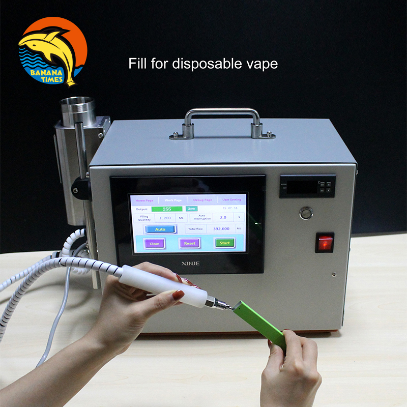 Handheld Portable Semi Automatic cbd oil Filler thick 1ml Cbd Cartridge Filling Machine