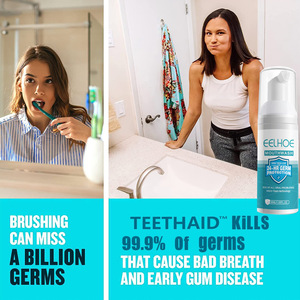 มูสทำความสะอาดช่องปาก EELHOE ยาสีฟันน้ำยาบ้วนปาก ลมหายใจหอมสดชื่น ขจัดคราบฟัน ฟันขาวกระจ่างใส ดูแลสุขภาพช่องปาก - Product Image 3