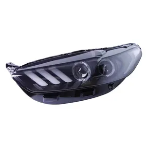 Aksesori Mobil Lampu Kepala LED untuk Ford Mondeo 2013 2014 2015 2016 Lampu Depan Fusi Bi Xenon Hid Lampu Utama Indikator Kit Tubuh