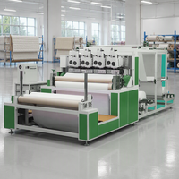 Machine à matelasser automatique sans fil à ultrasons avec couvercle coupe-vent, machine à presser le coton à ultrasons