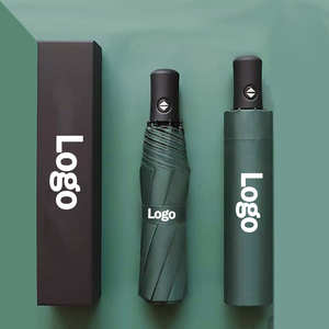 Xiaomi 3-Fold Automatic Solid Color Umbrella Custom Handle Design Classic for Outdoor Travel Gift Giveaways Wholesale Paraguas