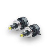 Ampoules de phare LED AILECAR RT8 H7 360 degrés 50W IP68 étanches super lumineuses pour éclairage automobile, remplacement de phares de voiture