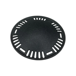 耐用无烟圆形金属黑色烧烤锅便携式桌面烧烤炉不粘锅 - Product Image 3