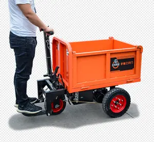 Construction site electric tricycle dump electric truck construction dump truck concrete buggy