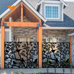 Pannelli Decorativi in Acciaio per Recinzioni Esterne e di Sicurezza, Modellazione 3D Disponibile, Verniciatura a Polvere - Product Image 6