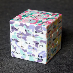 Venta al por mayor Mini 3x3x3 cubos rompecabezas logotipo personalizado ABS educación cubo mágico Escuela Secundaria matemáticas CLASE REGALO PARA NIÑOS - Product Image 6