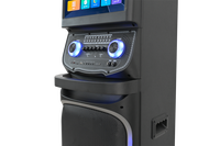 Altavoz con Pantalla Táctil y Wi-Fi con Luces LED RGB para Sistema Android 5.0, Altavoz Tipo Carrito para Fiestas, para Computadora y Teléfono Móvil