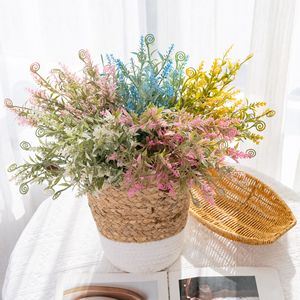 ช่อดอกไม้ประดิษฐ์ CallaFloral สีขาว ชมพู เหลือง น้ำเงิน สำหรับตกแต่งภายในบ้าน งานฝีมือพลาสติก จัดดอกไม้สำหรับงานแต่งงาน - Product Image 4