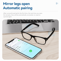 Lunettes intelligentes TOWIN TWG05-CB sans fil pour la musique, lunettes de soleil avec écouteurs intégrés, audio, lunettes connectées, étanches IP54, tactiles