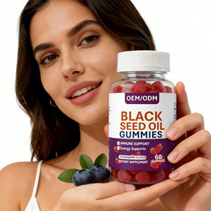 Permen Jeli Minyak Habbatussauda Hitam Dewasa Grosir 60 |   Rasa Stroberi Meningkatkan Kepadatan Tulang 2 Per Porsi Suplemen - Product Image 6