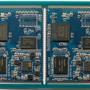 Open Source ARM CORTEX-A7 Quad-core Core <b>Board</b> Stamp Hole Allwinner A33 for Advertising Machine - Product Image 3