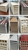 Portes en WPC imperméables et résistantes à l'humidité et aux termites pour maisons, patios, portes intérieures, WPC faciles à assembler