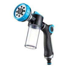 Multifunzione autolavaggio e spruzzatore da giardino durevole pistola a spruzzo con attacco bottiglia di schiuma - Product Image 1
