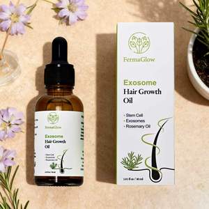 Siero Olio per la Crescita dei Capelli Private Label con Esosomi, Rosmarino e Cheratina, Anti-rottura, Riparatore delle Doppie Punte, Lenitivo per il Cuoio Capelluto Irritato, Lisciante - Product Image 1