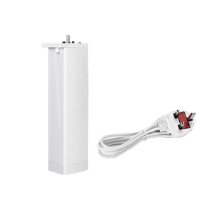 Motorlu Perde Ray Sistemi Ağır Hizmet Tipi Alüminyum Alaşımlı AC Motor Akıllı Ev Sesli Kontrol Alexa Google Uyumlu Otel İçin - Product Image 1