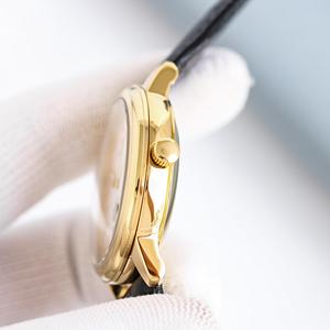 Reloj de Lujo para Hombre con Movimiento Mecánico Automático, Acero Inoxidable, Cristal de Zafiro, Ancho de 22 mm, Resistencia al Agua de 20 m, Oro Amarillo - Product Image 3