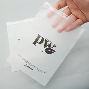 Túi Nhựa Poly Túi Khóa Kéo Trượt EVA PVC Mờ Mờ Có Thể Đóng Lại Logo In Theo Yêu Cầu Giảm Giá Mạnh - Product Image 1