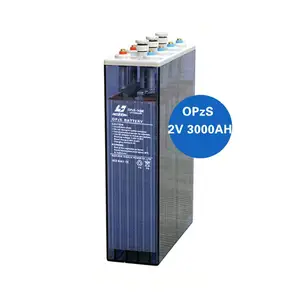 2024 Factory Wholesales Rechargeable Opzs 2v 3000ah Deep Cycle Flooded Battery For Energy Storage