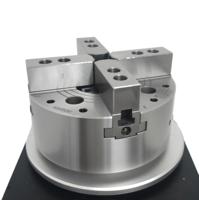 Mandrin hydraulique creux haute vitesse à 4 mors 4S-12 A8, serrage 34-304 mm pour tournage CNC de pièces spéciales en tube carré