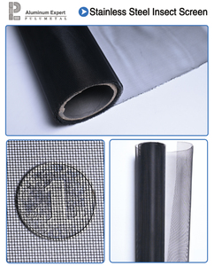 Produttore SUS 304 316 316L 100/200/rete 300/500 in acciaio inossidabile intrecciata a rete per finestre - Product Image 4