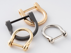 Hebillas en Forma de <span class=keywords><strong>U</strong></span> de Aleación de Zinc con Anillas en D y Grillete de Tornillo para Llavero de Coche, Correa de Bolso - Product Image 4