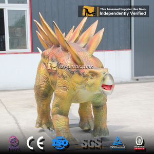 MYDINO CAD0084 Dinosaure artificiel grandeur nature Stegosaurus pour simulation de parc forestier à vendre - Product Image 2