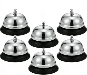 Campanello Classico Professionale Anticorrosione in Metallo per Scuola, Aula, Cucina, Chiamata d'Emergenza - Product Image 4