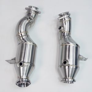 ท่อไอเสียพร้อมเรโซเนเตอร์สำหรับ BENZ AMG GLC43 GLC450 X253 M276 3.0T 2017 + - Product Image 6