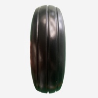 Pneus en mousse PU de haute qualité de 10 pouces 3.00-4 roues plates en plastique rouge 260x80mm roues de remplacement de brouette