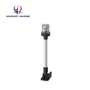 Lampe d'ancre LED en acier inoxydable, 25 pouces, base réglable, 12V 24VDC, certifiée USCG, pour la modernisation et la rénovation de bateaux - Product Image 3