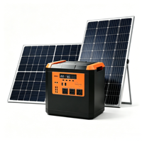 Stasiun Daya Portabel 3000W-10000W dengan Baterai LiFePO4 & Pengisian Tenaga Surya - Generator Surya Untuk Berkemah/Penyediaan Cadangan Darurat Rumah