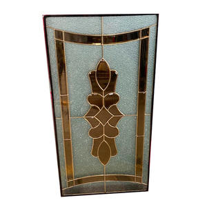 Portas de Vidro Temperado em Mosaico Colorido Moderno para Decoração Industrial Residencial Estrutura Sólida Folhas de Vidro Colorido Ecológicas - Product Image 1