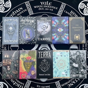 Popular Juego <span class=keywords><strong>de</strong></span> Cartas del Tarot en Inglés <span class=keywords><strong>de</strong></span> Gran Tamaño (7*12cm) con Caja <span class=keywords><strong>de</strong></span> Color - Product Image 1