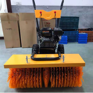 Hand-Pushed Gas-Powered <b>Snow</b> Blower: Small-Sized <b>Sweeper</b> with Multi-Functional Use for Garden & Home - Product Image 4