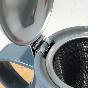 Керамический чайник с крышкой из нержавеющей стали и ситечком для заваривания, посуда для ресторана, чайник для воды, чайник для чая Кунг-фу - Product Image 5