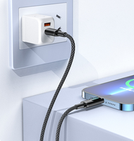 Câble de charge super rapide à affichage numérique 100W Type-C à Type-C pour iPhone 15 16 Câble Macbook PD