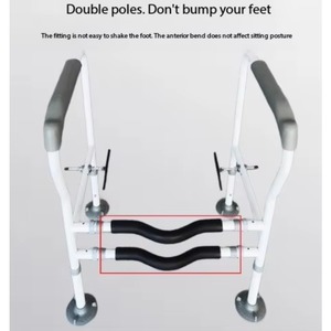 Factory Promotions Elderly Multifunctional Toilet Chair Patient Lift Transfer Chair Elderly Lift Transfer Chair - Product Image 2